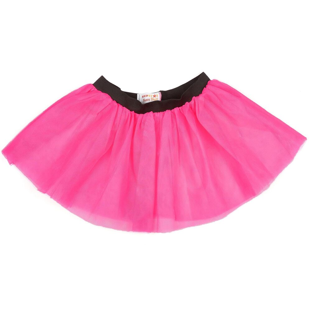 9818 Ladies Neon Tutu Skirt 80s Party Outfit Hen Party Running
